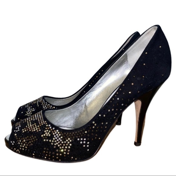 Giuseppe Zanotti Peep Toe suede Pump